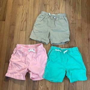 Boys Jcrew drawstring khaki shorts